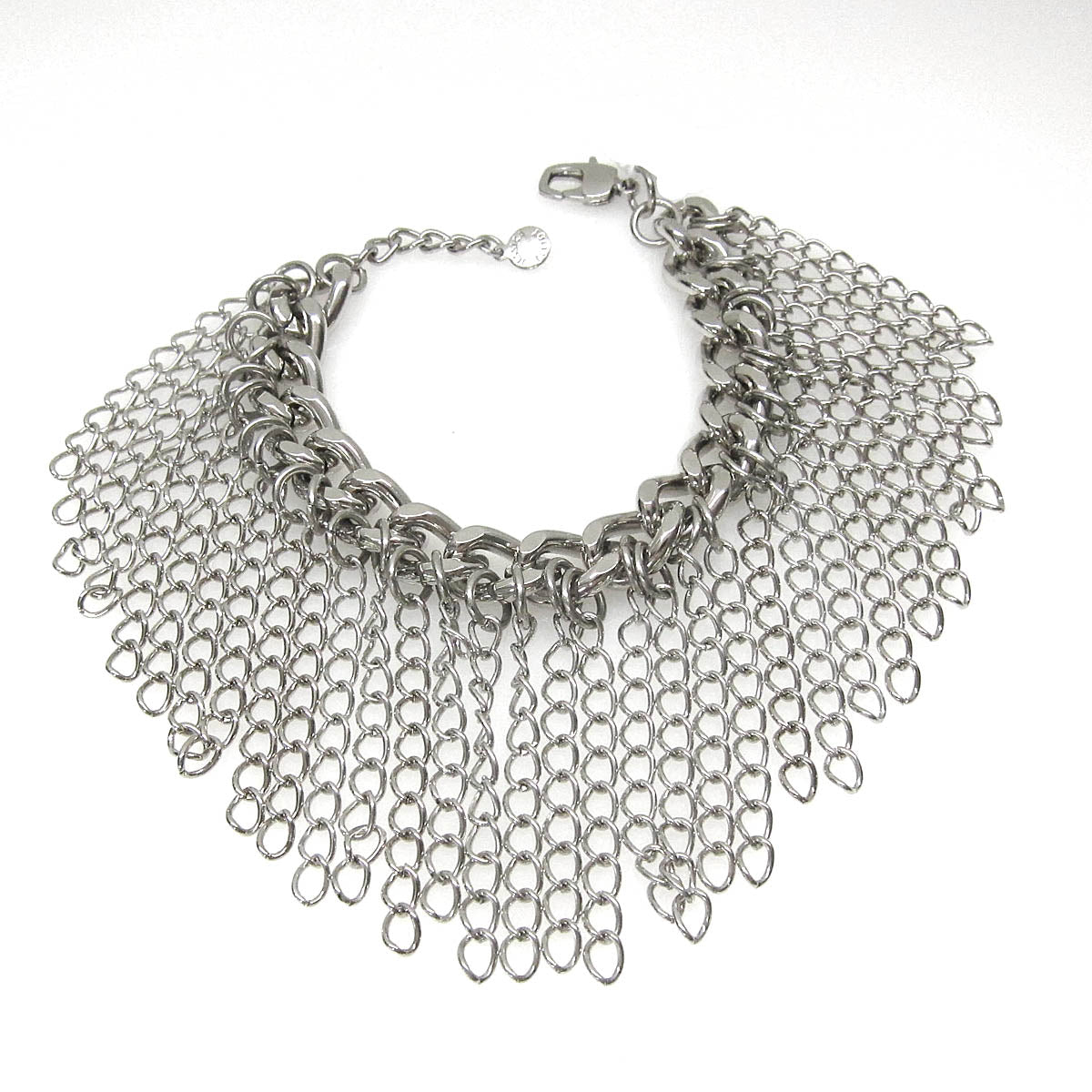 ブレスレット Crystal-embellished Fringe Bracelet Amazon.com: Chargances Silver Glitter Crystal Bangle