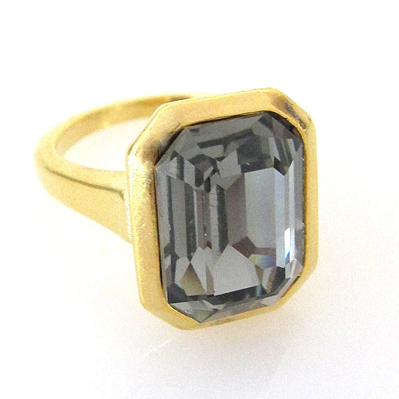 Jordan Cocktail Ring with Swarovski Crystal