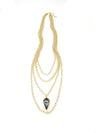 Florentine Collection Multi-Layered Long Kite Necklace