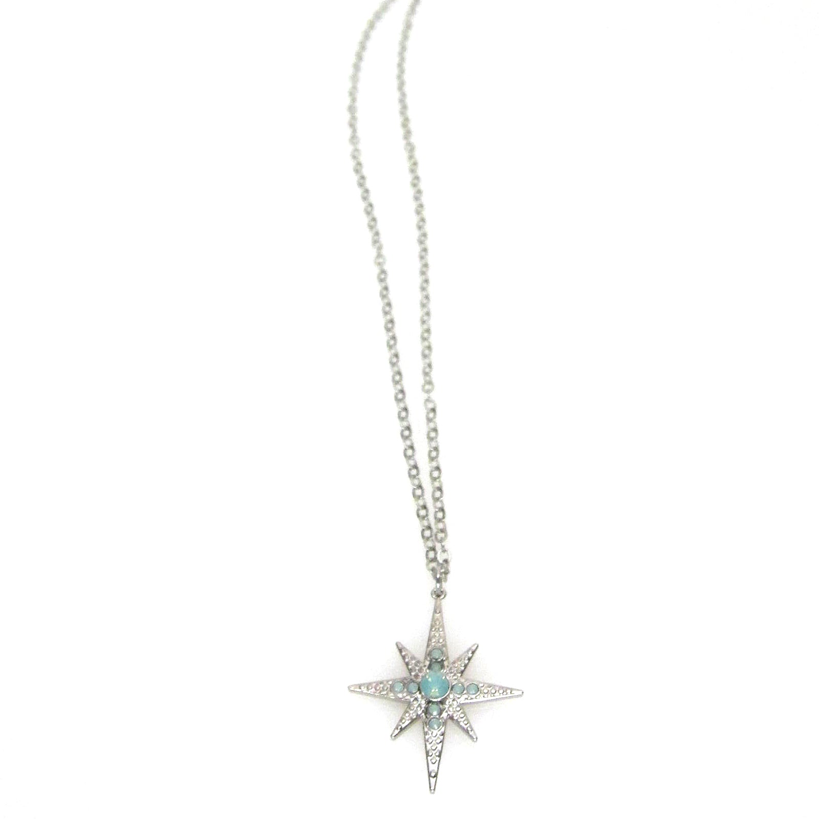 【高い素材】 Celestial Collection Large Star Pendant Necklace シルバー