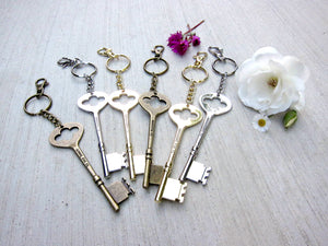Oversize "Key to..." Keychains and Bag Charms