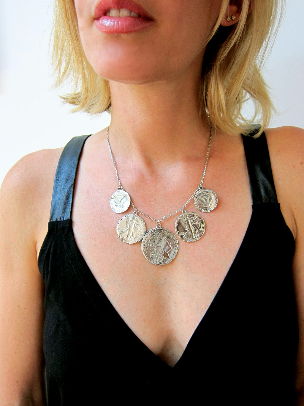 "Heritage" Coin statement necklace