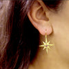 Celestial Collection Large Star Earrings