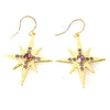 Celestial Collection Large Star Earrings