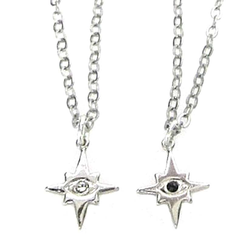 Celestial Jewelry Set - Eclipse Necklace and Sun Moon Earrings